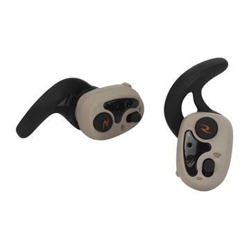 Picture of Radians  Vertex Nano Wireless Electronic Earbuds 25 dB In The Ear Tan Adult 1 Pair  VX-NANO40