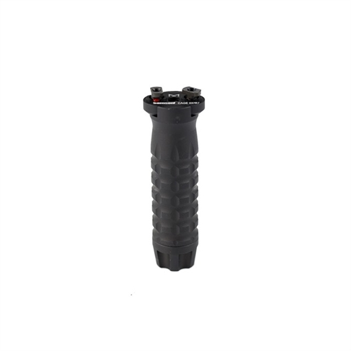 Picture of Samson Manufacturing Corp VERTICAL GRIP M-LOK GRENADE LONG ALUMINUM BLACK 04-05106-01
