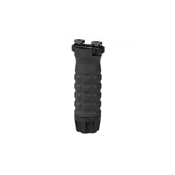 Picture of Samson Manufacturing Corp. Vertical Foregrip, Anodized Finish, Black, Fits M-LOK, Medium (3.5"), Grenade Design 04-05103-01 040510301