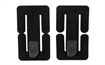 Picture of Vertx BAP Belt Adapter Panel, Medium, Velcro Fastener, Black, 2 Pack VTX5258