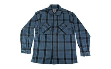 Picture of VERTX CANYON RIVER FLANNEL BLUE MED VTX1500 BLRP MEDIUM