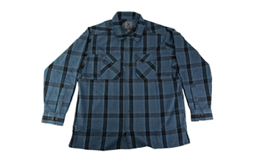 Picture of VERTX CANYON RIVER FLANNEL BLUE XL VTX1500 BLRP XLARGE