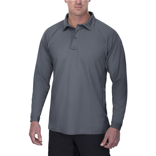 Picture of Vertx Vertx Coldblack Men's Long Sleeve Polo VTX4020PGYLARGE