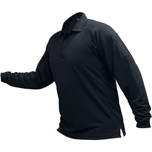 Picture of Vertx Vertx Coldblack Men's Long Sleeve Polo VTX4020PNVMEDIUM