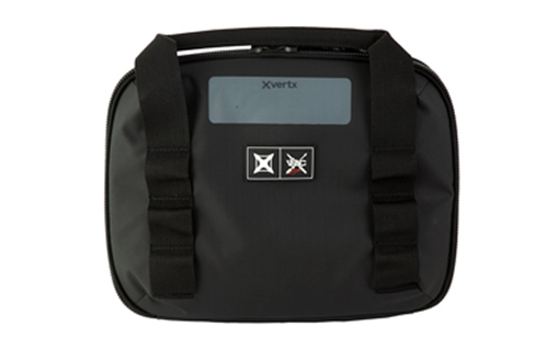 Picture of Vertx VTAC Double Pistol Case Black Holds 4 Handguns 420D Nylon Ripstop VTX5710