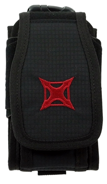 Picture of Vertx Phone/Multi-Tool Pouch VTX 7" H x 4" W x 2" D Black Cordura w/Velcro Closing VTX5140BK