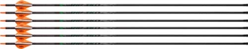 Picture of Victory Victory RIP TKO Gamer Low Torque Arrows 400 2 in. Vanes 6 pk. RIPTKG-400FB-6