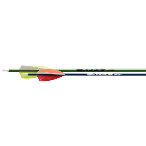 Picture of Victory Victory Ares Youth Arrows Blue/Green 72 pk. YB01-500FF3G-72