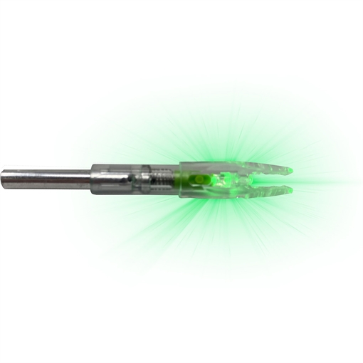 Picture of Victory Victory Switch Lighted Nocks .245 Green 3 pk. ACSN245G