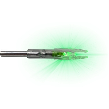 Picture of Victory Victory Switch Lighted Nocks .245 Green 3 pk. ACSN245G