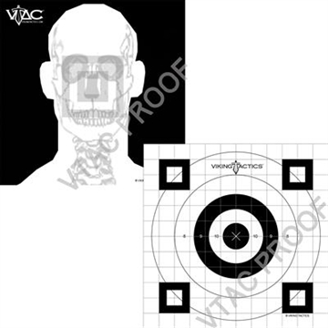 Picture of VIKING VTAC MARKSMANSHIP TARGET (100) VTAC-MT12-100