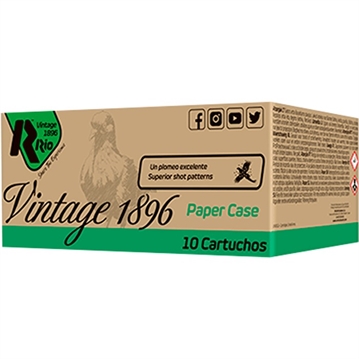 Picture of VINTAGE 1896 PAPER TARGET HV 12GA 2-3/4'' #7.5 SHOT SHOTGUN AMMO VP28HV75 -