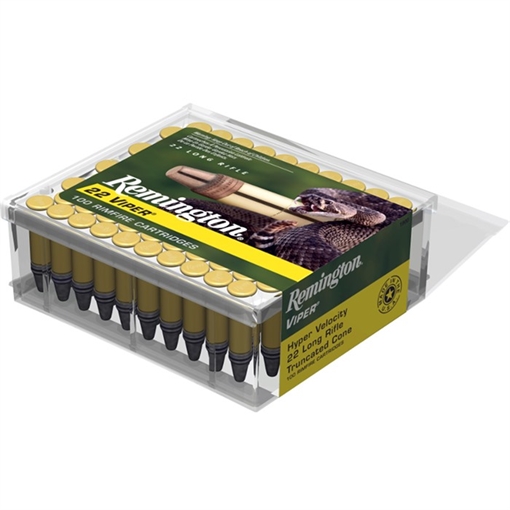 Picture of Remington Ammunition Viper 22LR 36gr Truncated Cone Solid 100 Per Box/50 Case 21288