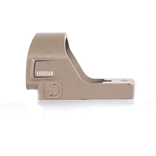 Picture of Viridian Weapon Technologies RFX35, Red Dot, 3 MOA Micro Green Dot, 1X22 Objective, Flat Dark Earth, RMR Mounting Pattern, Instant-On 981-0145 9810145