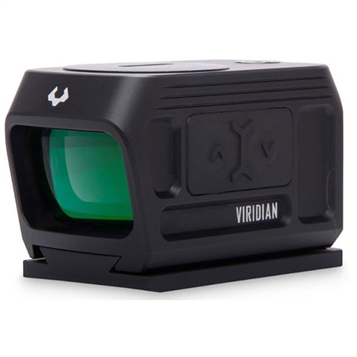 Picture of Viridian Weapon Technologies RFX45, Closed Emitter Optic, 3 MOA Green Dot, 1x24mm Objective, Compatible with Acro Footprint, Black, Includes MOS Adapter Plate, Fits Glock MOS 981-0051 9810051