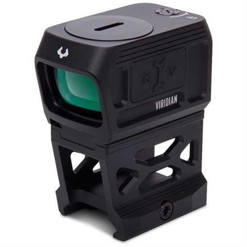 Picture of Viridian Weapon Technologies RFX 45, Green Dot Optic, 5 MOA Dot, 24X15.5MM Objective, ACRO Footprint, Matte Finish, Black, Includes High Picatinny Mount 981-0060 9810060