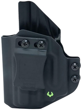 Picture of Viridian Weapon Technologies Viridian Inside Waistband Holster, Fits Springfield Hellcat with E Series Laser, Right Hand, Black, Kydex 951-0011 9510011