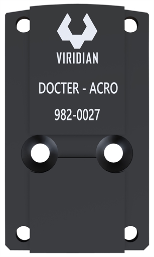 Picture of Viridian RFX45 Docter Mounting Adapter Black Anodized 9820027