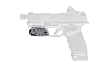 Picture of Viridian Weapon Technologies CTL Custom Tactical Light, Fits Springfield Hellcat and Hellcat Pro, Black, 525 Lumens, Rechargeable Battery, Instant-On 930-0048 9300048