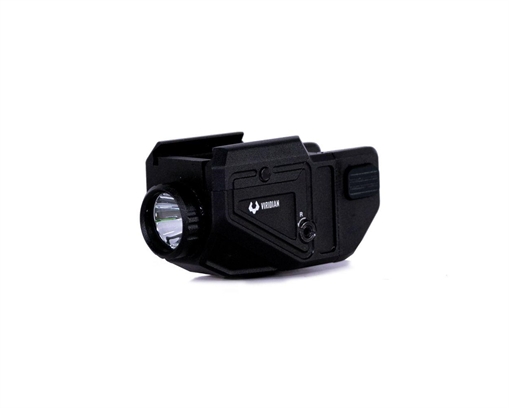 Picture of Viridian Weapon Technologies C5L Custom, Fits Glock 17/18/22/23, Green Laser with 550 Lumen Tactical Light, Black, Includes Safe Charge Power Bank 930-0041 9300041