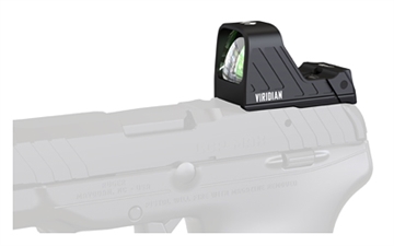 Picture of Viridian Weapon Technologies RFX Custom, Green Dot, 1X16 Objective, 3 MOA, Fits Ruger LCP Max, Black 981-0140