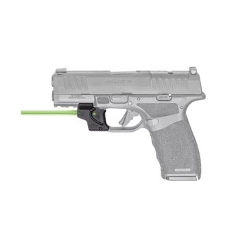 Picture of Viridian E Series Green Laser Black Springfield Hellcat Pro with Kydex IWB Holster Black RH 940-0101
