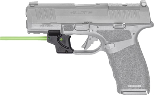 Picture of Viridian 912-0077 Green Laser Sight for Springfield Hellcat Pro E-Series Black 9120077