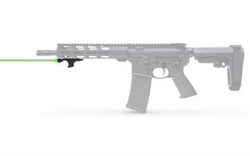Picture of Viridian Weapon Technologies HS1, Laser Handstop, Green Laser, Picatinny Mount, Black 912-0057 9120057
