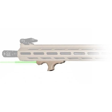 Picture of Viridian HS1 AR Hand Stop Green Laser with Picatinny Rail Adapter HS Series Flat Dark Earth 9120060