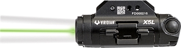 Picture of Viridian Weapon Technologies X5L Gen 3 Universal Mount Green Laser With Tactical Light (500 Lumens) Featuring INSTANT-ON, Removable Rechargeable Battery 930-0015 9300015