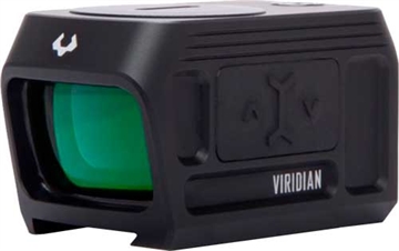 Picture of Viridian RFX45 Black Anodized 1 x 24 mm x 15.5 mm 5 MOA Green Dot ACRO/Docter 9810058