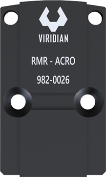 Picture of Viridian RFX45 RMR Mounting Adapter Black Anodized 9820026