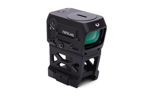 Picture of Viridian Weapon Technologies RFX45 Pro, Closed Emitter Optic, 3 MOA Green Dot, 1x24mm Objective, Compatible with Acro Footprint, Black, Includes MOS and RMR Adapter Plates, High and Low Picatinny Mounts, Fits Glock MOS 981-0052 9810052