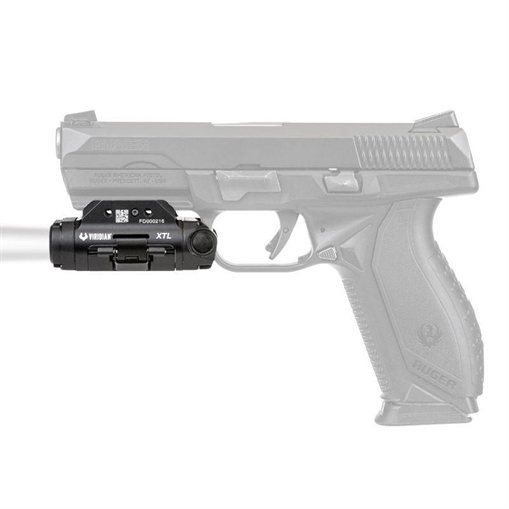 Picture of Viridian Weapon Technologies XTL Gen 3 Universal Mount Tactical Light (500 Lumens) and HD Camera, Features a 1080p Full-HD Digital Camera and Microphone, INSTANT-ON, Removable Rechargeable Battery, Micro USB Port for Charging and File Transfer, Waterproof, Black Finish 990-0016 9900016