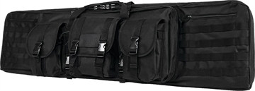 Picture of NCSTAR DOUBLE CARBINE CASE 46" BLACK NYLON W/ SHOULDER STRAPS AND 3 ACC POCKETS CVDC2946B-46