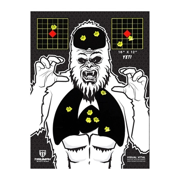 Picture of Triumph Systems VISUAL VITAL YETI SPLATTER TARGET 5-PACK 0900-00-051