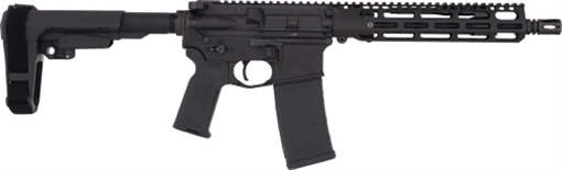 Picture of Vktr Industries VK-1 5.56mm 30+1 10.50" Black Steel Threaded Barrel, Black Armor Cerakote 9.85" VK-1 Handguard, Black Synthetic SB Tactical SBA3 Brace, Black Magpul K2 Grip, Ambidextrous V31100916617