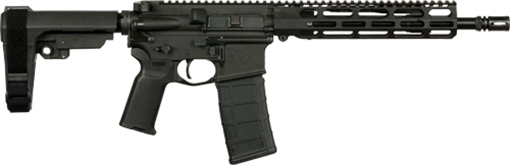 Picture of VKTR VK1 PISTOL 5.56 NATO 11.5" PISTOL BLACK SBA3 BRACE V-3110-0916-636 00810155161620