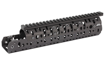 Picture of VLTOR Weapon Systems Rail, 11.75" Rail, Fits FAL, Includes 5 Picatinny Rail Sections and Mounting Hardware, Matte Finish, Black CASV-FAL