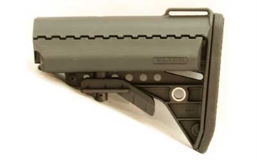 Picture of VLTOR Weapon Systems IMOD Mil-Spec Stock, Fits AR-15, with Butt Pad, Black AIB-MSB