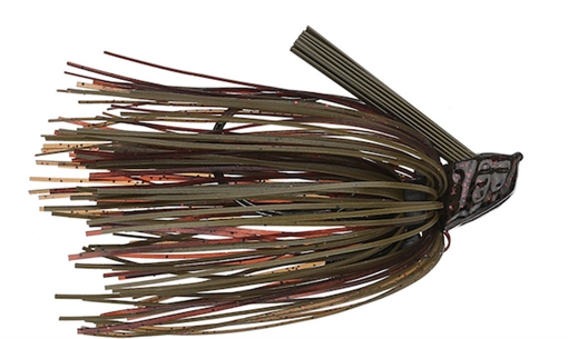 Picture of V&M BAITS ADREN FLIP JIG 3/8 GRN PMPKN CRAW PAFGPCR38