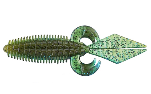 Picture of V&M BAITS FLATWILD 4" 7BG OKEE CRAW FWOC7
