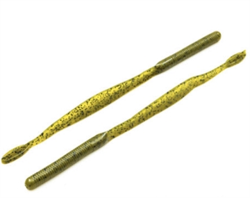 Picture of V&M BAITS STR WILD WORM 9" 8BG GRN PMPKN SWWGP8