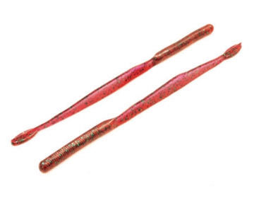 Picture of V&M BAITS STR WILD WORM 9" 8BG REDBUG SWWRB8