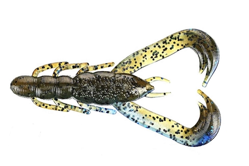 Picture of V&M BAITS WILD CRAW JR 3.25" 8BG OKEE CRAW CWCJROC8