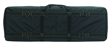 Picture of VOODOO TACTICAL 36" PADDED WEAPONS CASE WITH DIE CUT MOLLE(BLACK WITH COYOTE) 15-7617061000