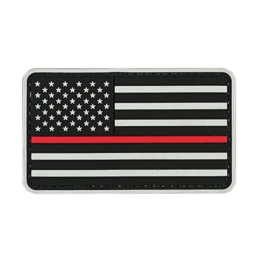 Picture of VOODOO TACTICAL AMERICAN FLAG RED LINE - RUBBER PATCH 07-0908000000