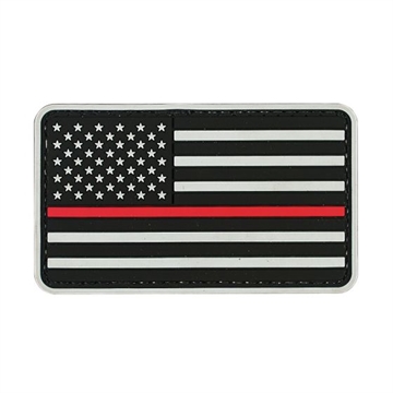 Picture of VOODOO TACTICAL AMERICAN FLAG RED LINE - RUBBER PATCH 07-0908000000