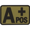 Picture of Voodoo Tactical Blood Type A+ Patch 07-0991007000