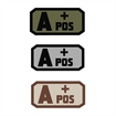 Picture of VOODOO TACTICAL BLOOD TYPE RUBBER PATCH (A+ POS/OD) 07-0991004000